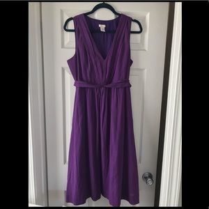 J. Crew purple dress